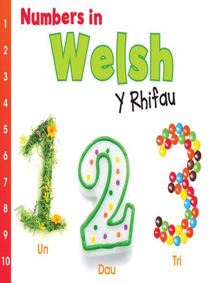 cover image of Numbers in Welsh